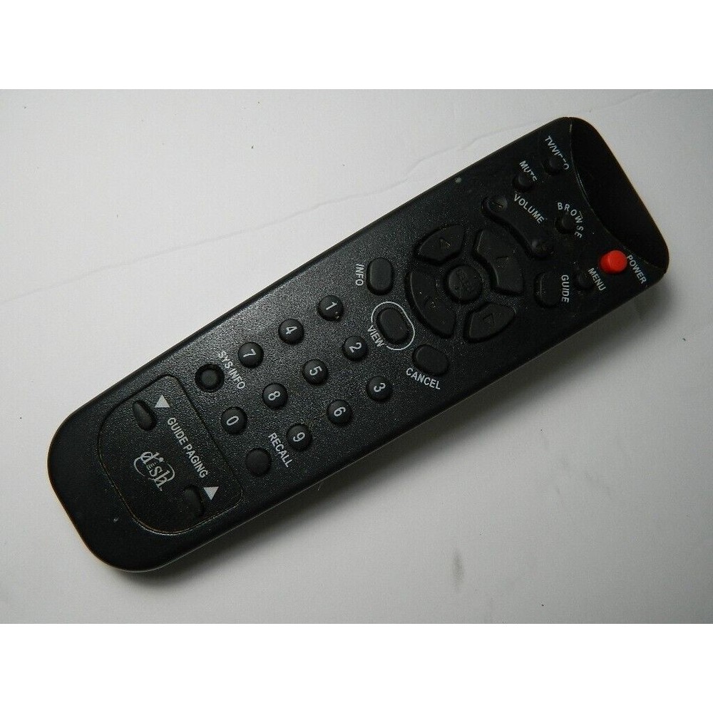 DISH NETWORK  TV Remote Control - 123475322-AA Replacement by Echostar